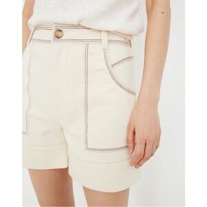 Madewell Cream High Waist Women's Shorts